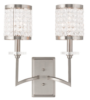 2 Light Brushed Nickel Wall Sconce (108|50572-91)