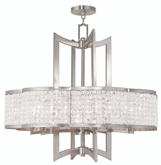 8 Light Brushed Nickel Chandelier (108|50578-91)