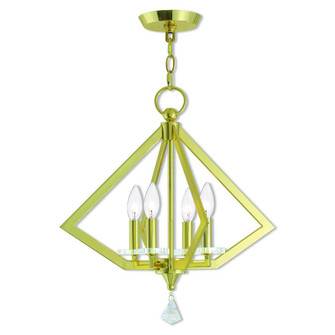 4 Lt PB Mini Chandelier (108|50664-02)