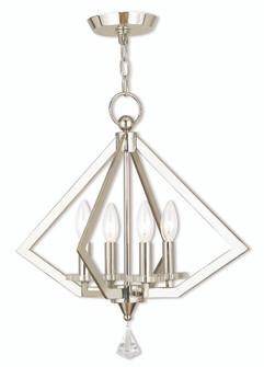 4 Light Polished Nickel Mini Chandelier (108|50664-35)