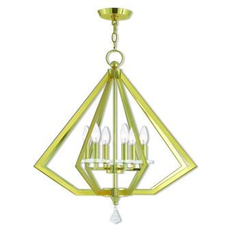 6 Lt PB Chandelier (108|50666-02)