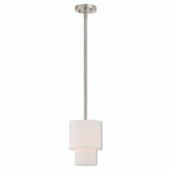 1 Lt BN Mini Pendant (108|51040-91)