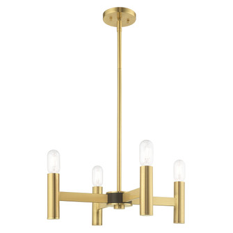 4 Lt Satin Brass Mini Chandelier (108|51134-12)