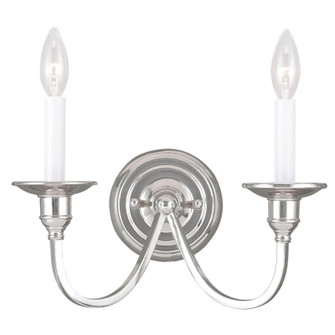 2 Light Polished Nickel Wall Sconce (108|5142-35)