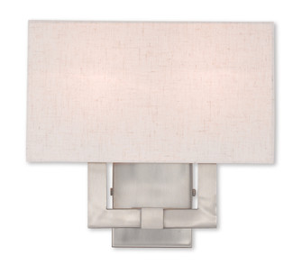 2 Light Brushed Nickel Wall Sconce (108|52132-91)
