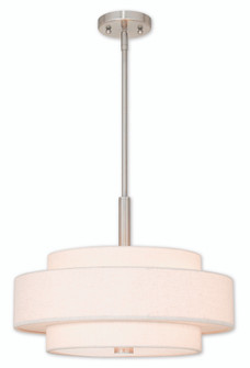 4 Light Brushed Nickel Pendant (108|52137-91)