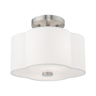 2 Lt Brushed Nickel Ceiling Mount (108|52151-91)