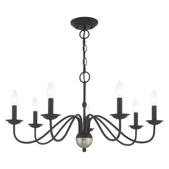 7 Lt Black Chandelier (108|52167-04)