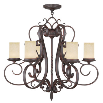 6 Light Imperial Bronze Chandelier (108|5486-58)