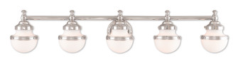 5 Light Polished Chrome Bath Light (108|5715-05)