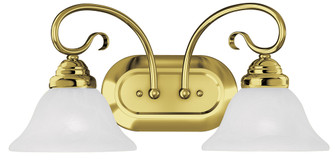 2 Light Polished Brass Bath Light (108|6102-02)