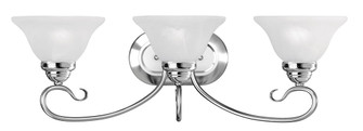 3 Light Polished Chrome Bath Light (108|6103-05)