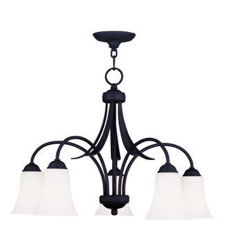 5 Light Black Chandelier (108|6476-04)