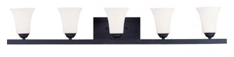 5 Light Black Bath Vanity (108|6485-04)