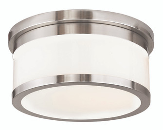 2 Light Brushed Nickel Ceiling Mount (108|65502-91)