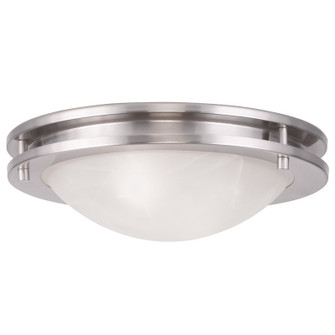 2 Light Brushed Nickel Ceiling Mount (108|7057-91)
