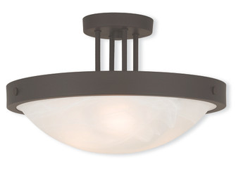 3 Light Bronze Ceiling Mount (108|73956-07)
