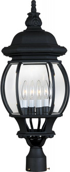 Crown Hill-Outdoor Pole/Post Mount (19|1038BK)