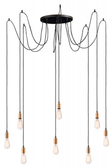 Early Electric-Multi-Light Pendant (19|12128BKAB)