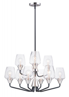 Goblet-Multi-Tier Chandelier (19|26127CLBKSN)