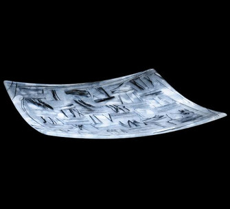 14''Sq Metro Fusion Branches Glass Plate (96|114430)