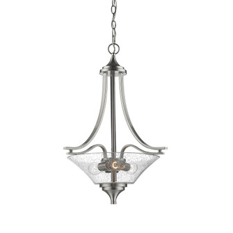 Natalie 3-Light Pendant light Satin Nickel (670|1473-SN)