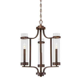Milan 3-Light Chandelier Ceiling Light Rubbed Bronze (670|1983-RBZ)