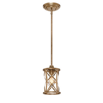 Lakewood 1-Light Mini-Pendant light Vintage Gold (670|2171-VG)