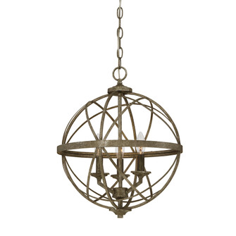 Lakewood 3-Light Pendant light Antique Silver (670|2283-AS)