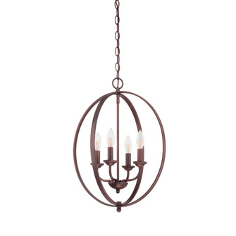 4-Light Pendant light Rubbed Bronze (670|3034-RBZ)