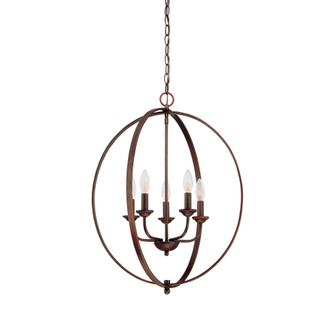 5-Light Pendant light Rubbed Bronze (670|3035-RBZ)
