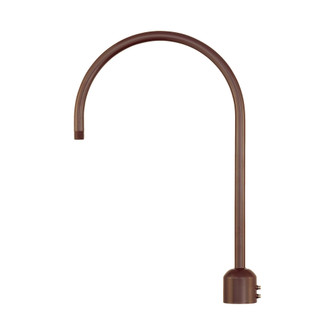 R Series  One Light Post Adapter Architectural Bronze (670|RPAS-ABR)