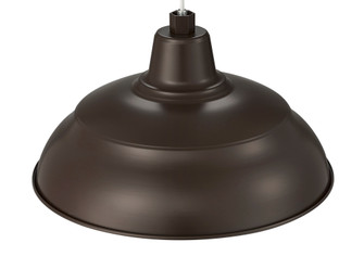 R Series 1-Light Warehouse Shade Architectural Bronze (670|RWHS17-ABR)