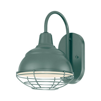 R Series 1-Light Wall Bracket Satin Green (670|RWHWB8-SG)