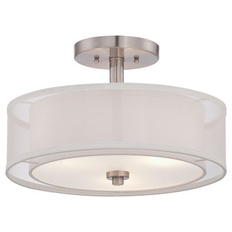 Parsons Studio - 3 Light Semi Flush (10|4107-84)