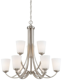 Overland Park - 2 Tier 9 Light Chandelier (10|4969-84)
