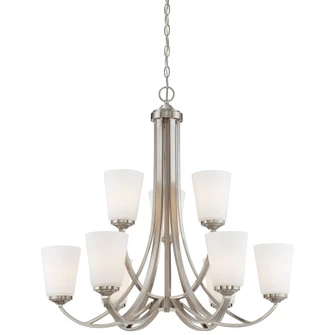 Overland Park - 2 Tier 9 Light Chandelier (10|4969-84)