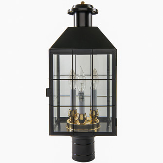 American Heritage Outdoor Post Lantern - Black (148|1056-BL-CL)