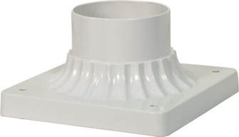 Pier Mount Base Square - White (81|25/1205)