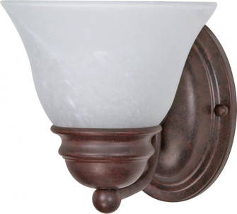 Empire - 1 Light 7'' Vanity with Alabaster Glass - Old Bronze Finish (81|60/344)