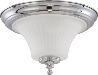 Teller - 2 Light Flush Dome with Frosted Etched Glass - Polished Chrome Finish (81|60/4271)