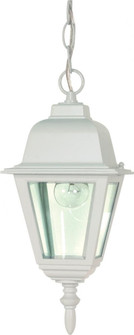 Briton - 1 Light 10'' Hanging Lantern with Clear Glass - White Finish (81|60/487)