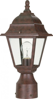 Briton - 1 Light 14'' Post Lantern with Clear Seeded Glass - Old Bronze Finish (81|60/547)