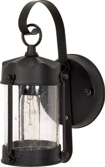 1 Light; 11 in.; Wall Lantern; Piper Lantern with Clear Seed Glass; Textured Black Finish (81|60/635)
