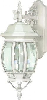 Central Park - 3 Light 22'' Wall Lantern with Clear Beveled Glass - White Finish (81|60/891)