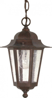 Cornerstone - 1 Light 13'' Hanging Lantern with Clear Seeded Glass - Old Bronze Finish (81|60/992)