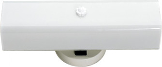 2 Light - 14'' Vanity with White ''U'' Channel Glass - White Finish (81|SF77/087)