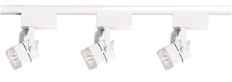 3 Light - MR16 - Square Track Kit - 4 foot Track - Low Voltage - White (81|TK310)