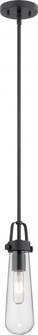 Beaker - 1 Light Mini Pendant with Clear Glass -Aged Bronze Finish - Lamp Included (81|60/5362)