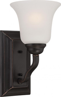 Elizabeth - 1 Light Vanity with Frosted Glass - Sudbury Bronze Finish (81|60/5691)